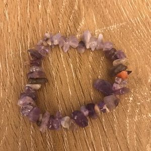 BNWOT Purple Stone Bracelet
